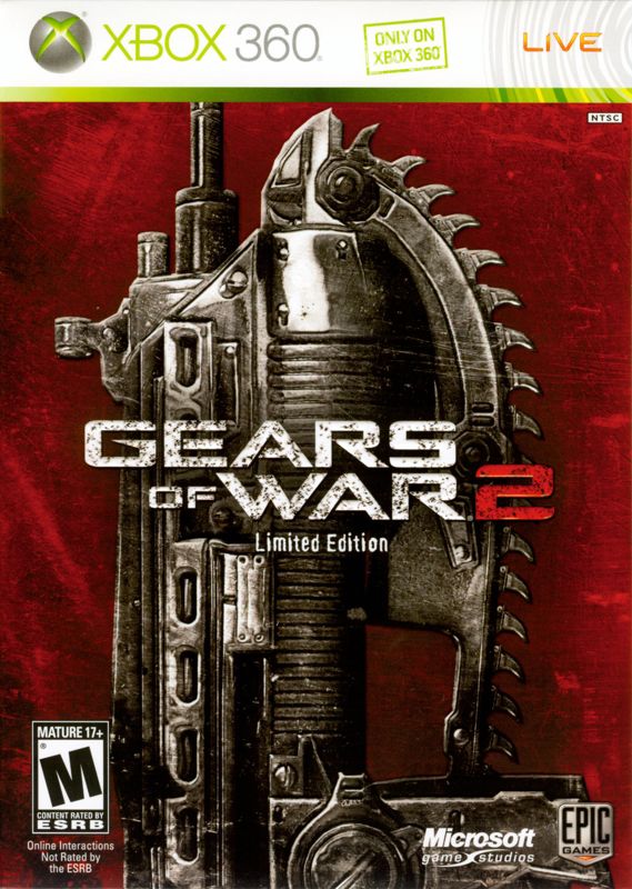 Gears of War 2 box art for Xbox 360